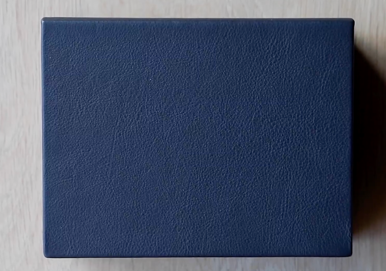 Bookbox Fusion Leather Marine