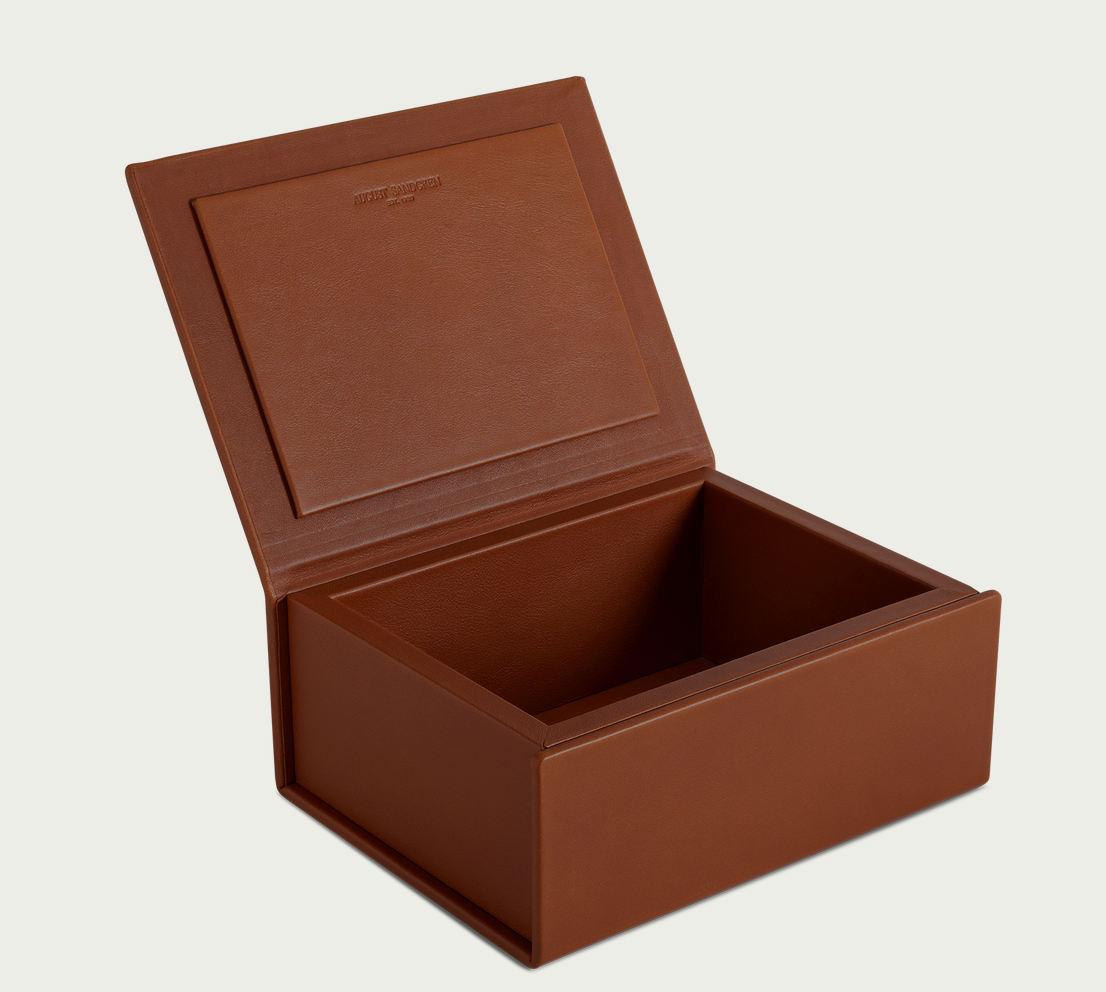 Bookbox Fusion Leather Cognac