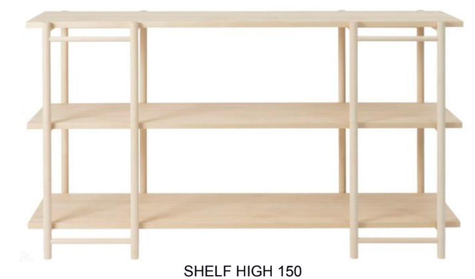 Tikas Shelf High 150cm
