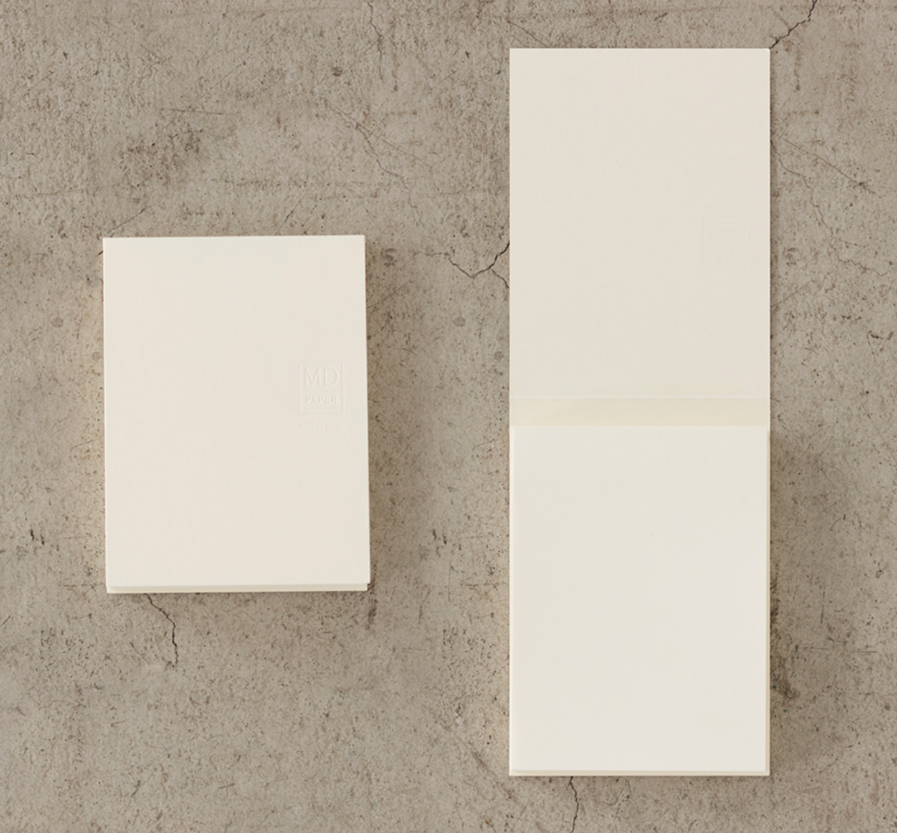 MD Sticky Memo Pad A7 Grid
