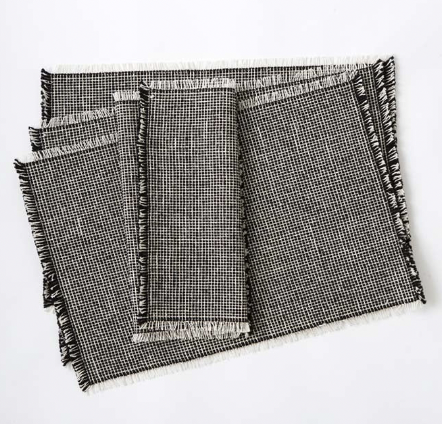 Check Placemats - Set of 4