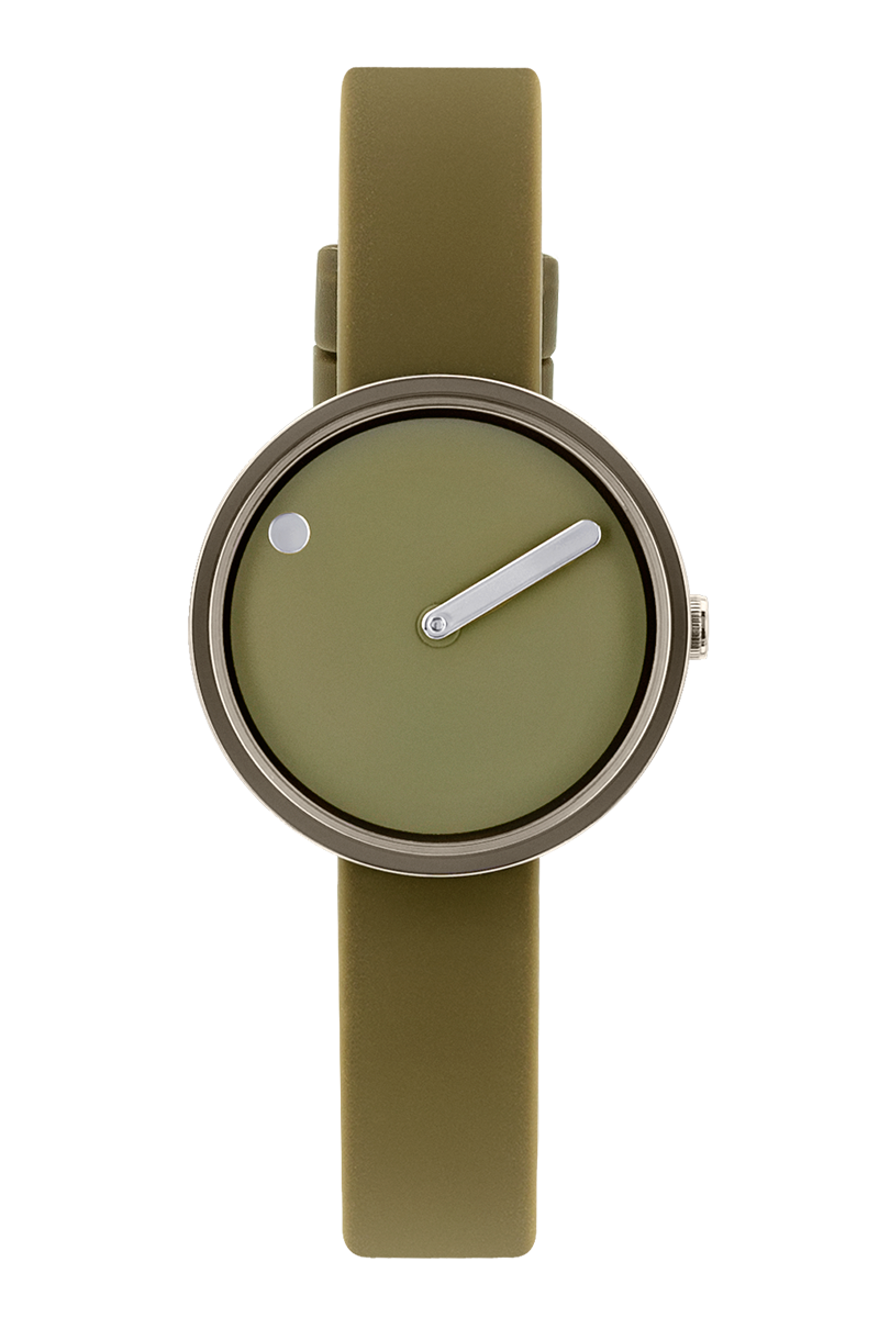 PICTO Watch 30mm | Army Dial | Army Silicone Strap