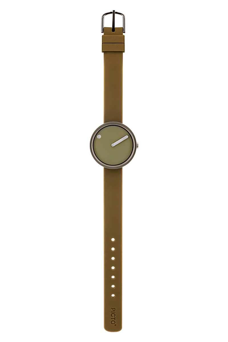 PICTO Watch 30mm | Army Dial | Army Silicone Strap