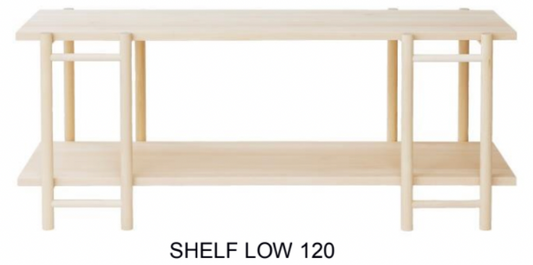 Tikas Shelf Low 120cm