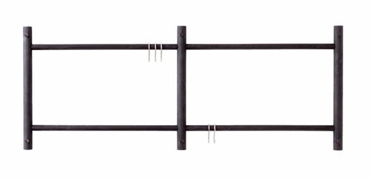 Tikas Wall Rack with hooks.