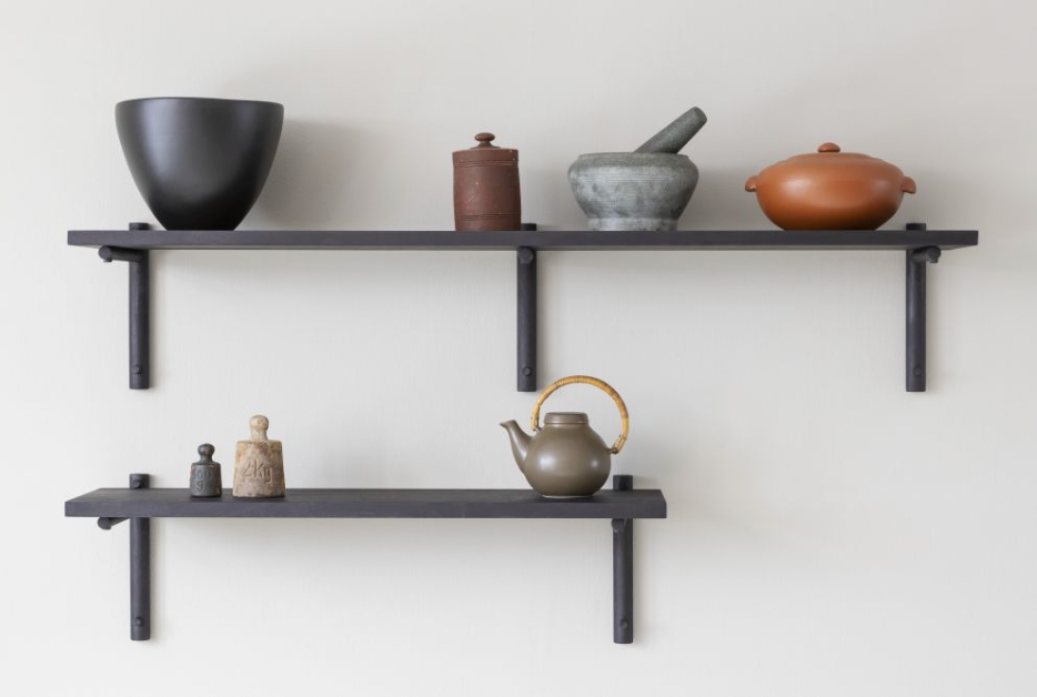 Tikas Wall Shelves Black Birch