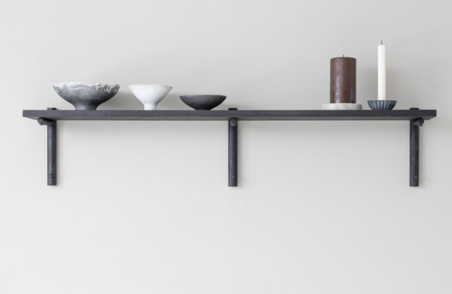 Tikas Wall Shelves Black Birch