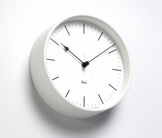 Riki Steel Wall Clock