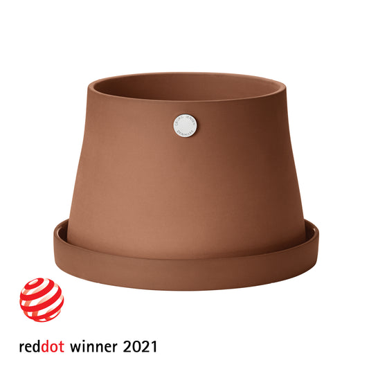 Terra Pot & Saucer Medium