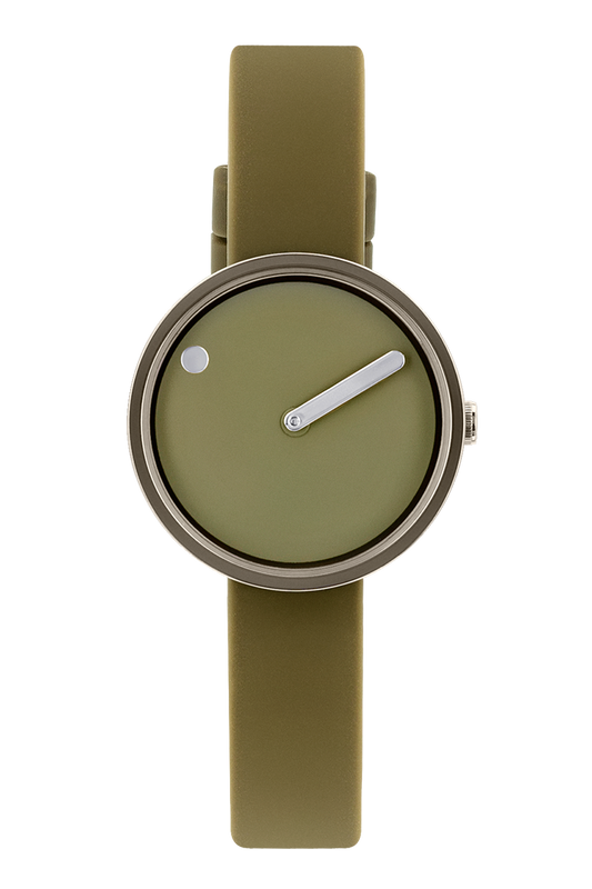 PICTO Watch 30mm | Army Dial | Army Silicone Strap